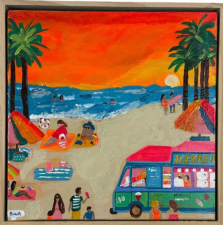 A Happy Day at Beach