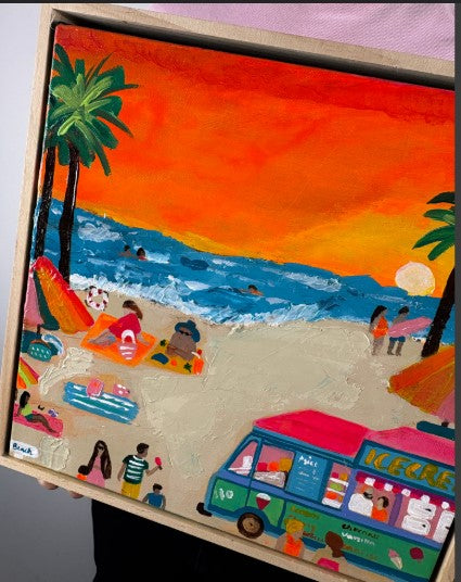 A Happy Day at Beach
